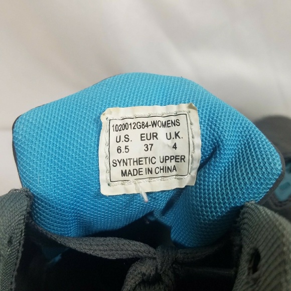 Baby Phat Womens 6.5 Grey and Blue Sneakers - Picture 3 of 8